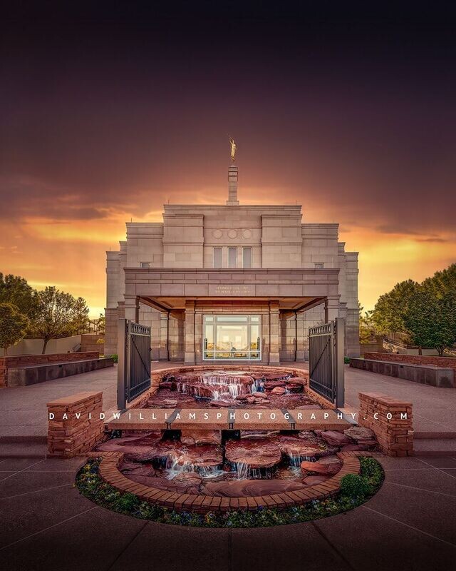 Snowflake LDS Temple, Arizona D852817