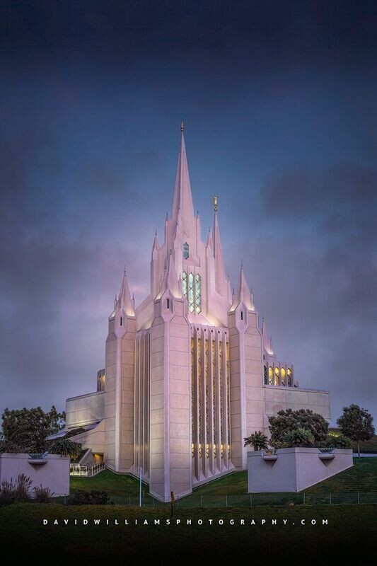 San Diego LDS Temple, California D852289