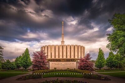 Provo LDS Temple, Utah NZ90731