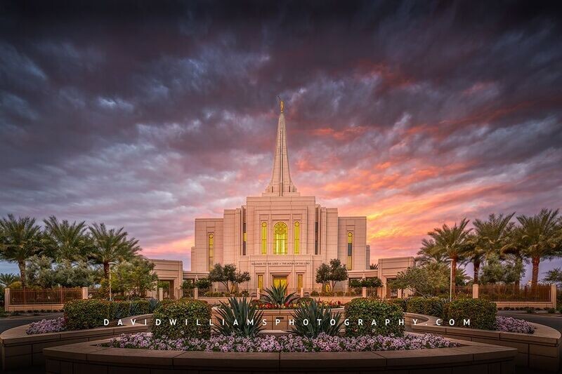 Gilbert LDS Temple, Arizona D851217