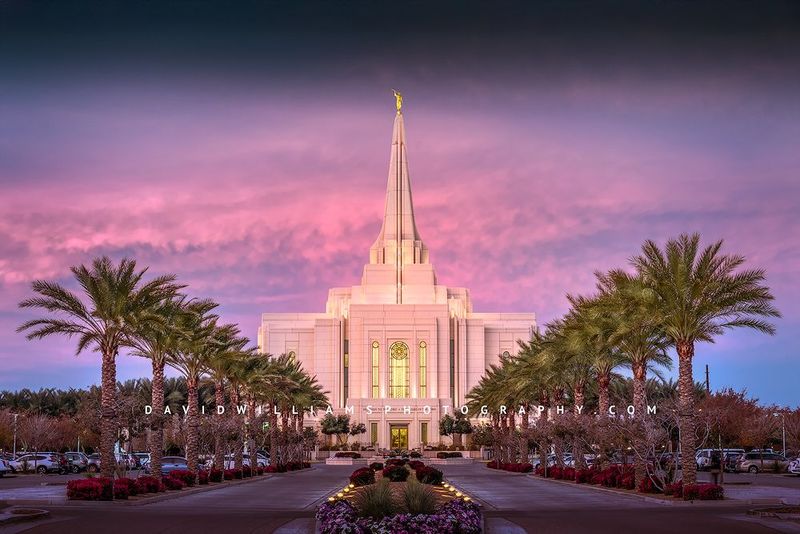 Gilbert LDS Temple, Arizona D851698