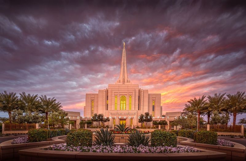 Gilbert LDS Temple, Arizona D851217