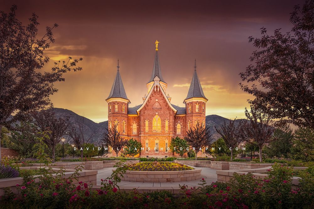 Provo LDS Temple, Utah NZ90524