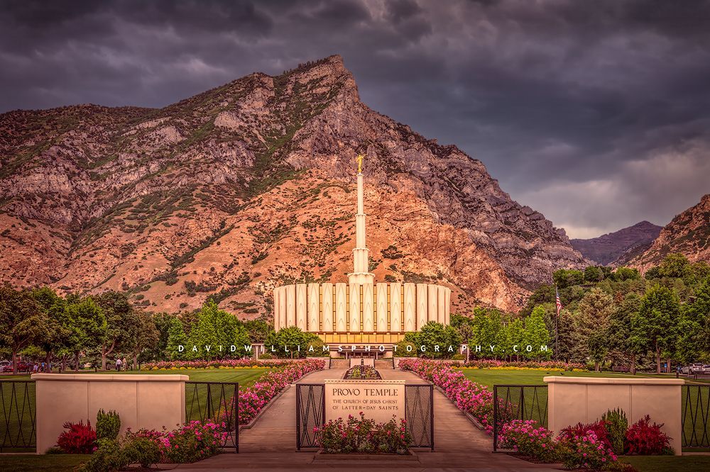 Provo Center LDS Temple, Utah NZ90875