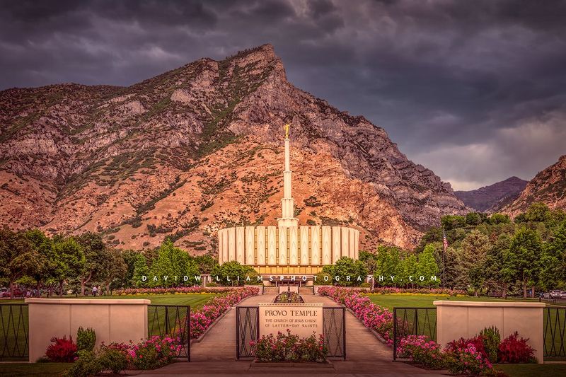 Provo Center LDS Temple, Utah NZ90875