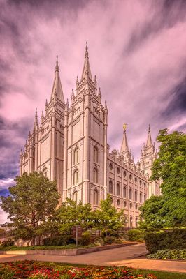 Salt Lake LDS Temple, Utah D852698