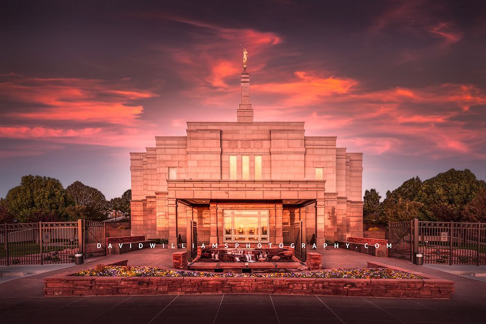 Snowflake LDS Temple, Arizona D852520