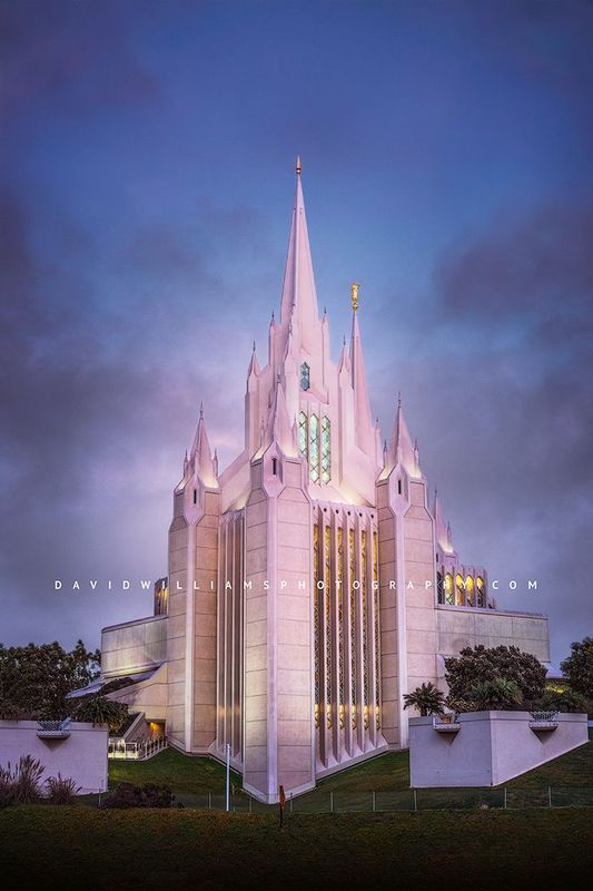 San Diego LDS Temple, California D852289