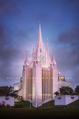 San Diego LDS Temple, California D852289