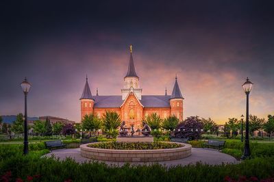 Provo LDS Temple, Utah NZ90557