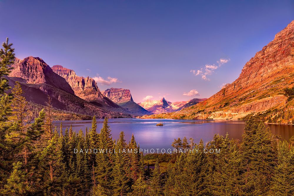 Saint Mary Lake Glacier NP 0Z89793 Saint Mary Lake Glacier NP 0Z89793