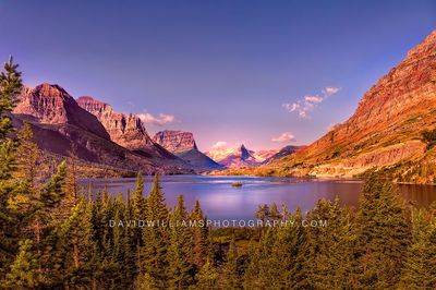 Saint Mary Lake Glacier NP 0Z89793