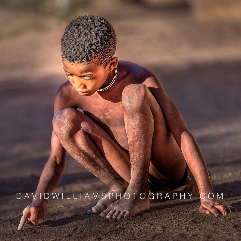 Himba Boy Playing 2582218