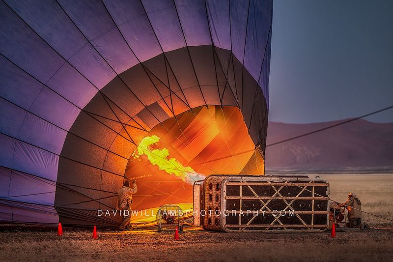 Sunrise Balloon Flight Namibia 0Z83360 Sunrise Balloon Flight Namibia 0Z83360