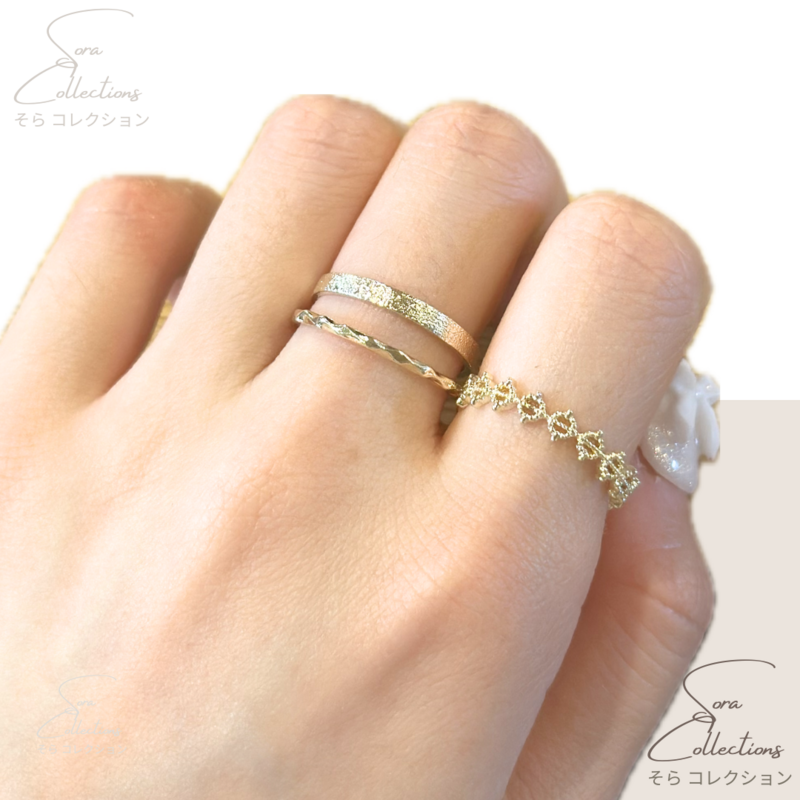 Lace ring set