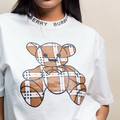 Burberry White T-Shirt