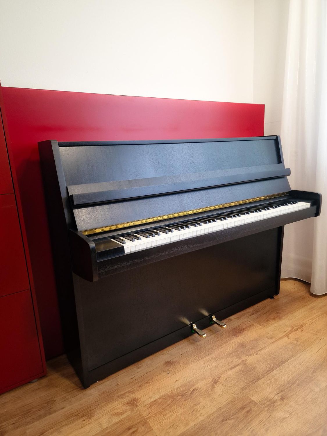Klavier Grotrian Steinweg 112, Schwarz Geölt