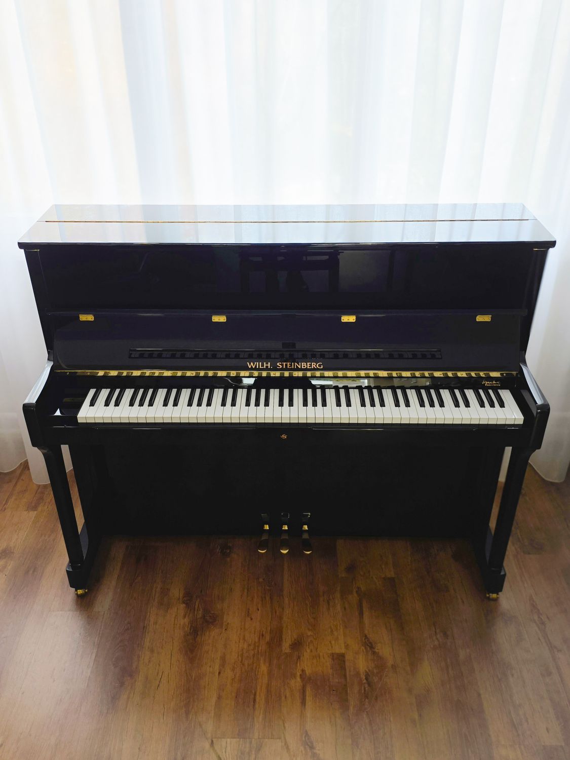 Klavier Wilh. Steinberg S 117, deutsche Manufaktur-Qualität Klavier Wilh. Steinberg S 117, deutsche Manufaktur-Qualität