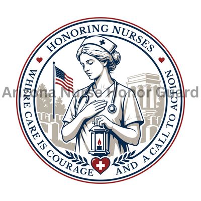 Kiss Cut Sticker Nurse with Lantern