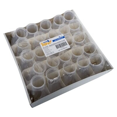 DrosoKING® Drosophila Square Bottom Bottles Combo, 6oz (177ml), 25 Bottles/Tray, 8 Trays/Case