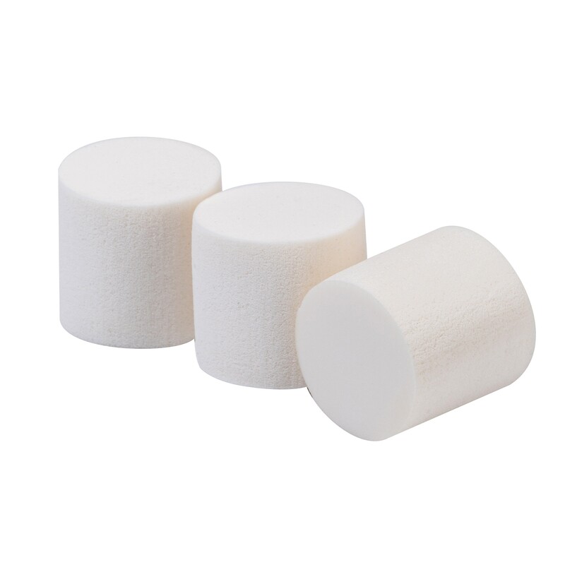 DrosoKING® Drosophila Closures for Narrow Vials, Densest Sponge, 25*25mm, 100/Bag, 10 Bags/Case