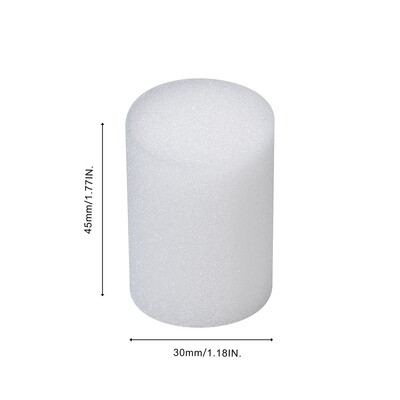 DrosoKING® Drosophila Closures for Narrow Vials, Densest Foam, 30*45mm, 100/Bag, 10 Bags/Case