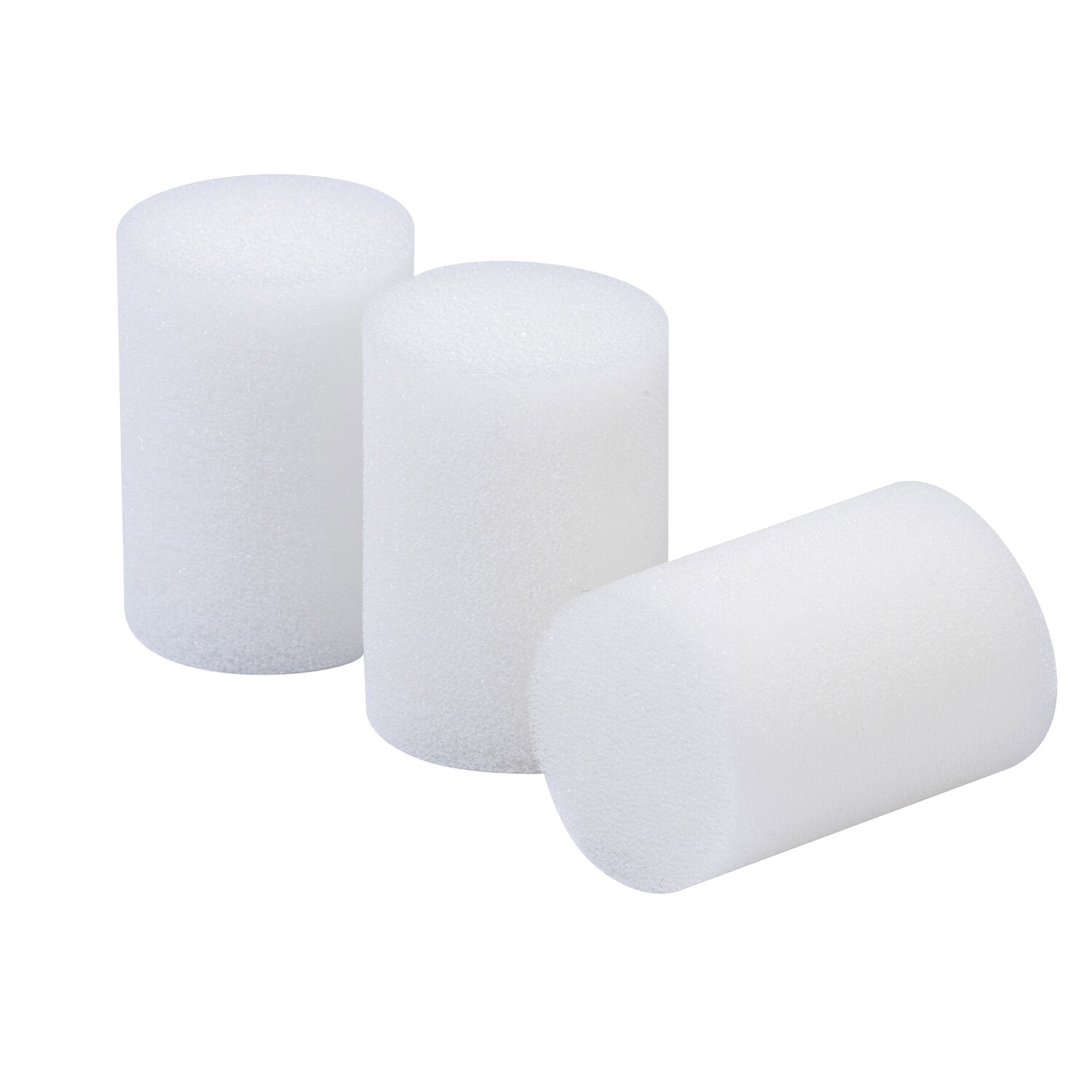 DrosoKING® Drosophila Closures for Narrow Vials, Densest Foam, 30*45mm, 100/Bag, 10 Bags/Case