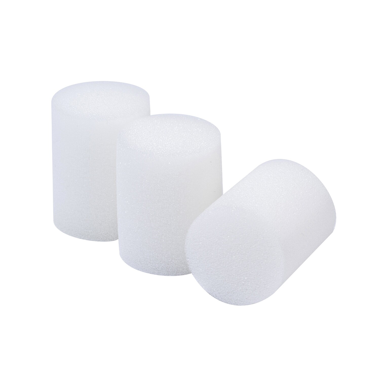 DrosoKING® Drosophila Closures for Wide Vials, Densest Foam, 35*45mm, 100/Bag, 10 Bags/Case