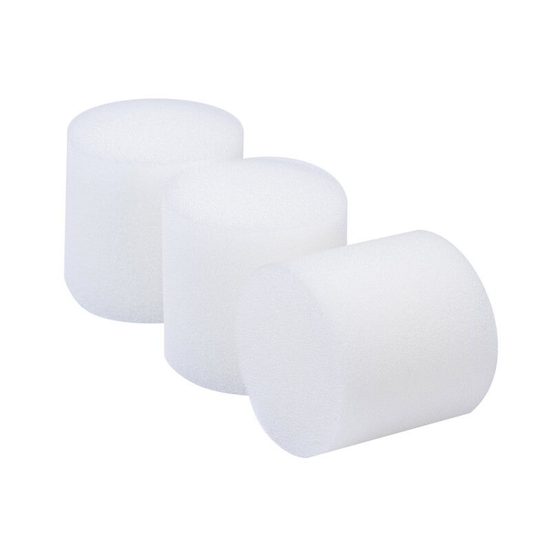 DrosoKING® Drosophila Closures for Bottles, Densest Foam, 45*45mm, 50/Bag, 10 Bags/Case