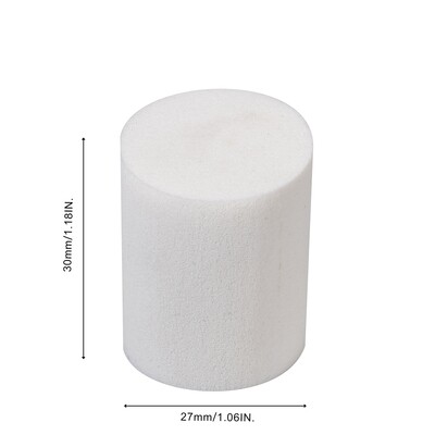 DrosoKING® Drosophila Closures for Wide Vials, Densest Sponge, 28*30mm, 100/Bag, 10 Bags/Case
