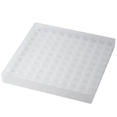 DrosoKING Drosophila Trays for Drosophila Narrow Vials, Plastic, 256*256*30mm, 2 Pieces/Case