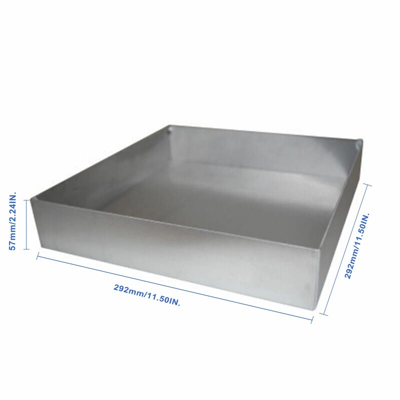DrosoKING® Drosophila Trays for Drosophila Vials and Bottles, Aluminum Material, 292*292*57mm, 2/Case