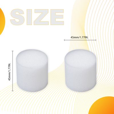 DrosoKING® Drosophila Closures for Bottles, Densest Foam, 45*45mm, 50/Bag, 10 Bags/Case