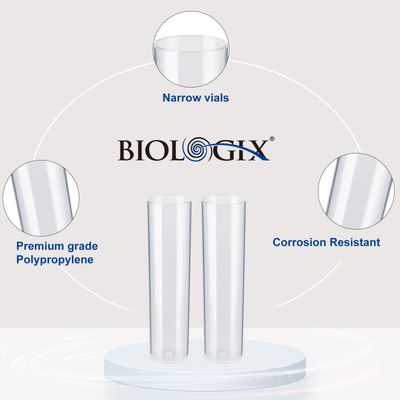 DrosoKING® Drosophila Vials Combo, Material: PP (vials), 100 Vials/Tray, 5 Trays/Case