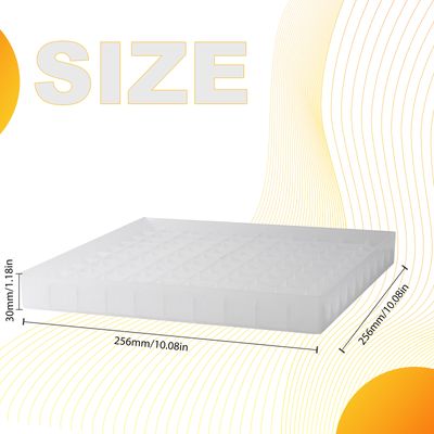 DrosoKING® Drosophila Trays for Drosophila Narrow Vials, Plastic, 256*256*30mm, 2 Pieces/Case