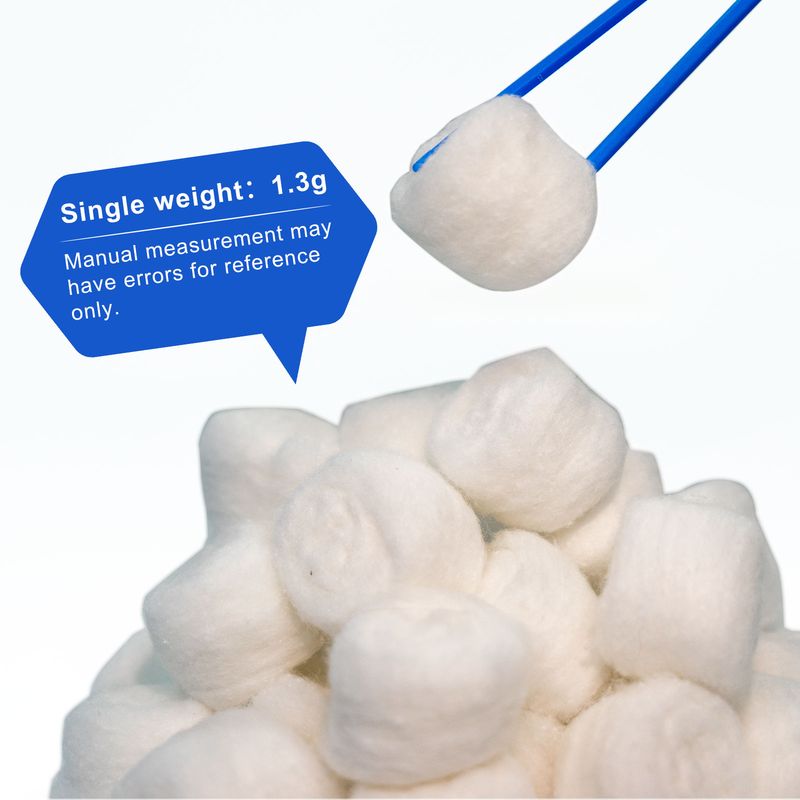 DrosoKING Drosophila Cotton Ball, 300 Pieces/Bag, 10 Bags/Case