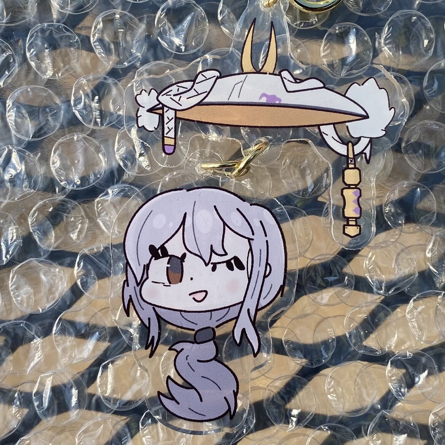 NIKKE Scarlet Double-Sided Connection Charm