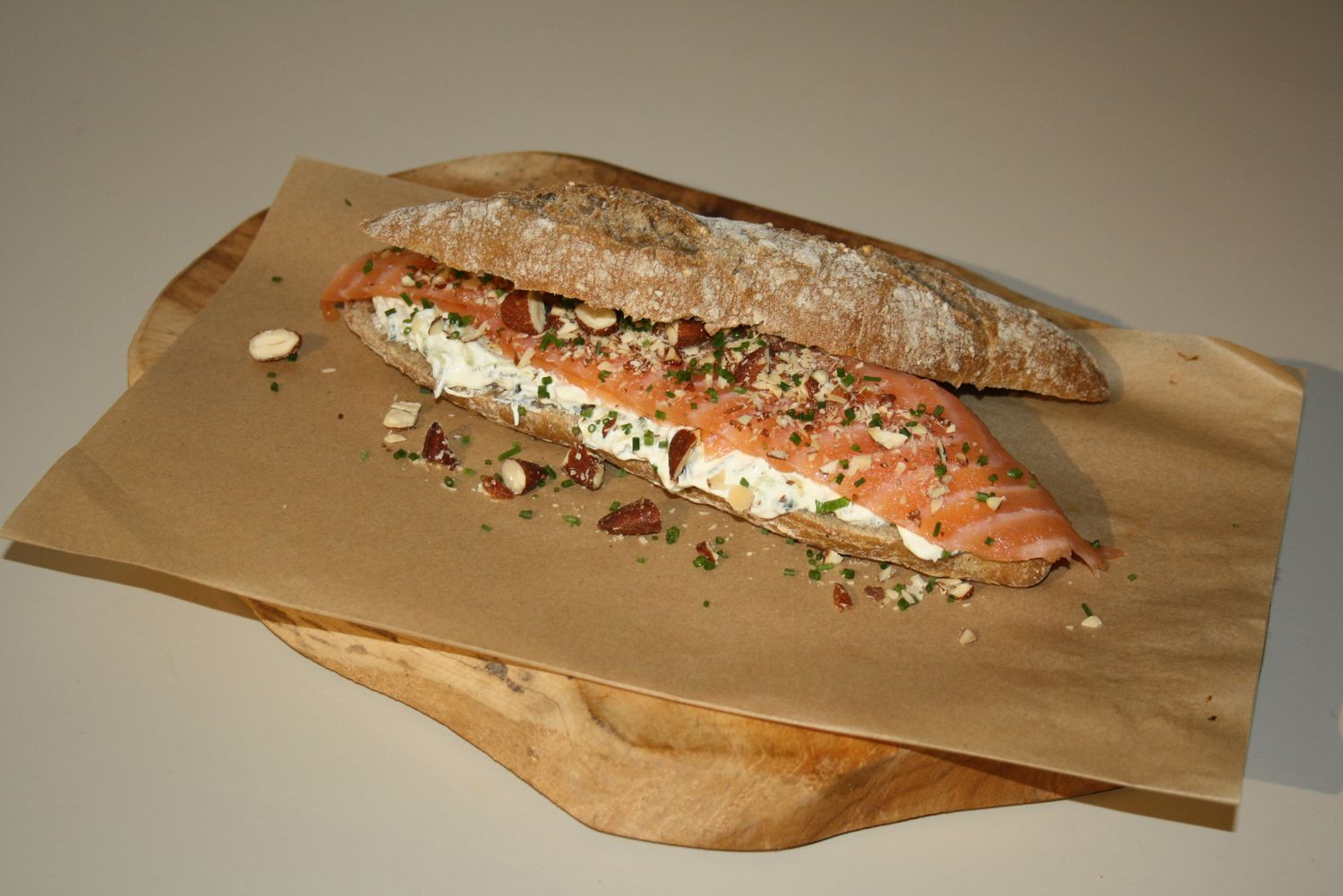 Broodje Gerookte Zalm