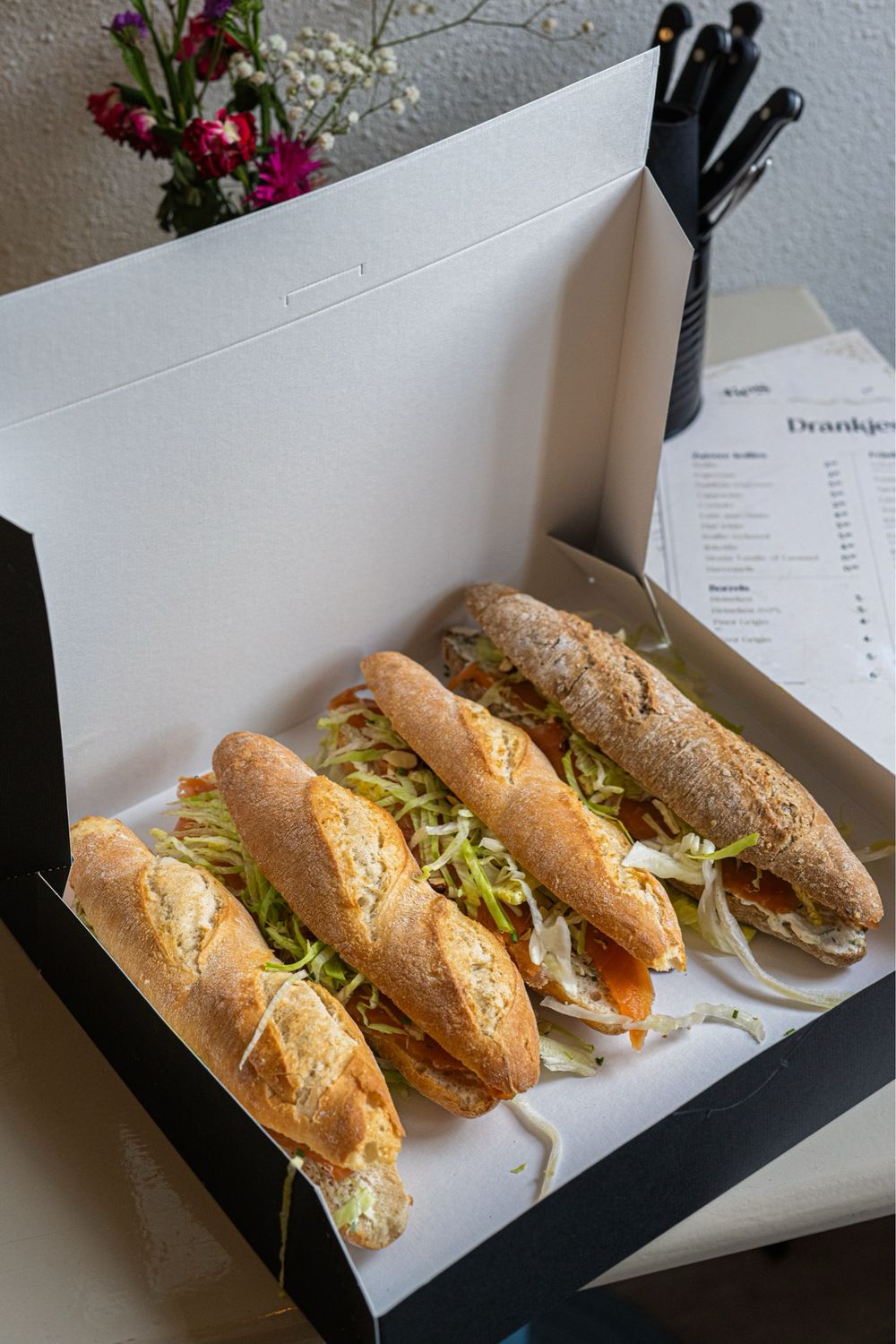 Vega broodjes box