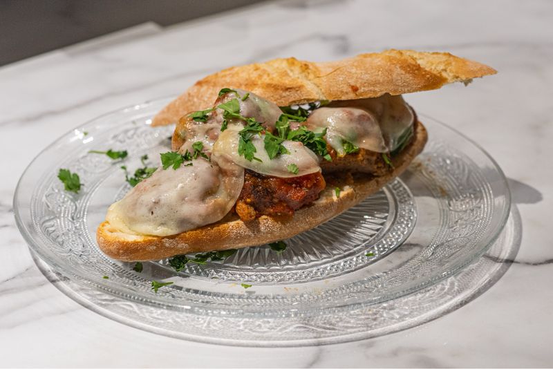 Broodje Italiaanse gehaktballetjes