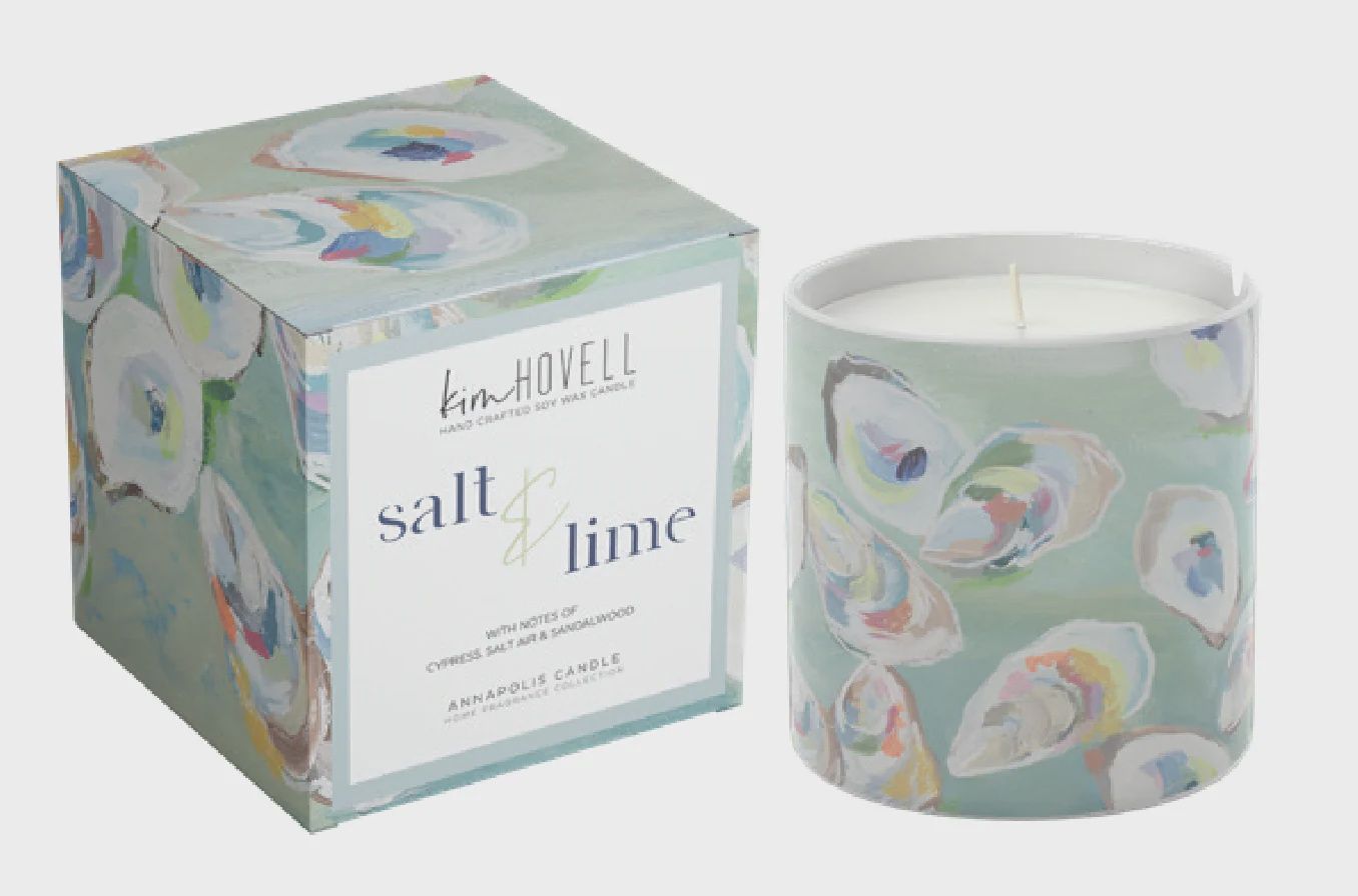Salt and Lime Oyster Boxed Candle