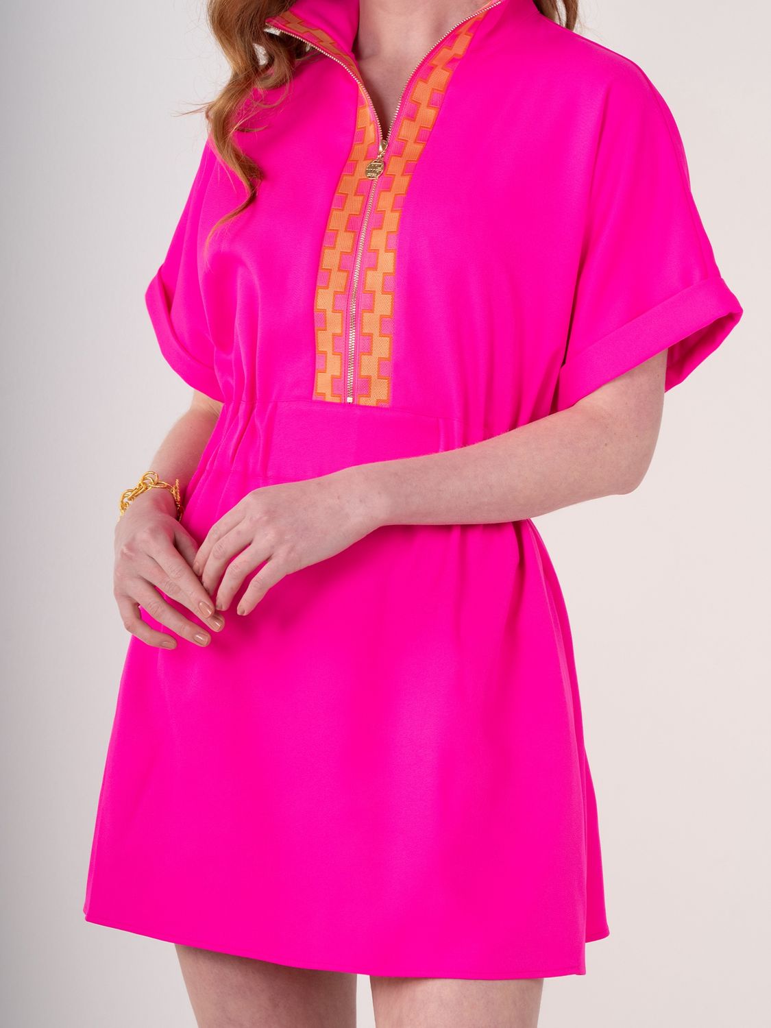 Pullover Dress - Pink Gio