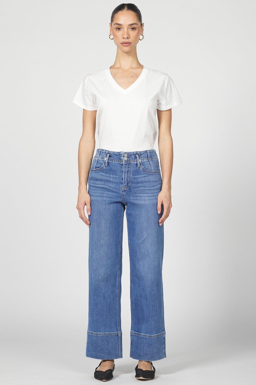 Valentino High Rise Wide Leg