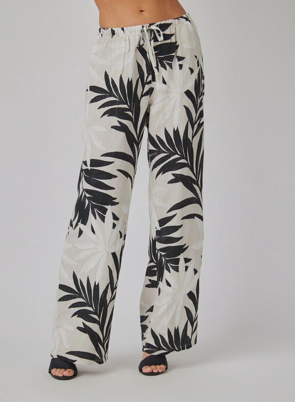 Wide Leg with Drawstring in Maui