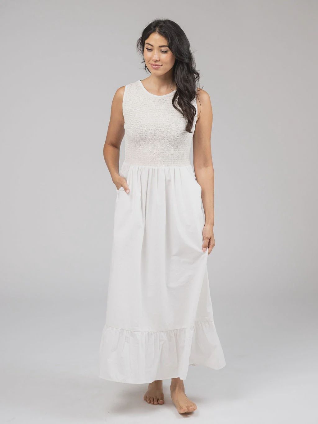 Margot Dress | White