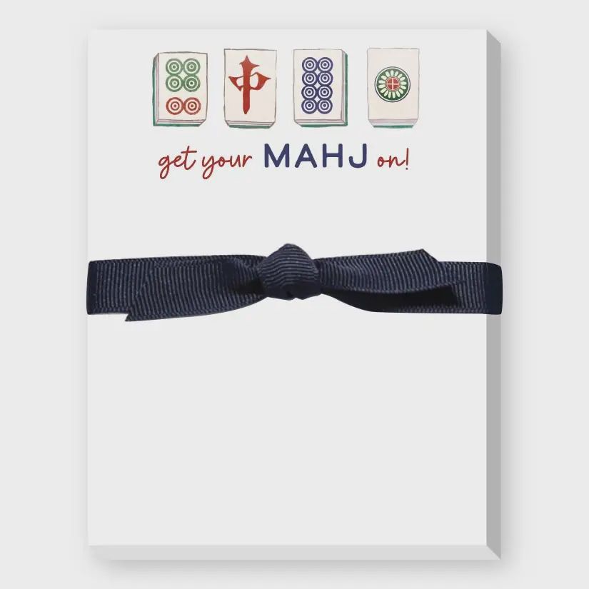 Mahjong  Mini Notepad