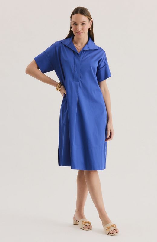 Addie Dress - Dazzling Blue