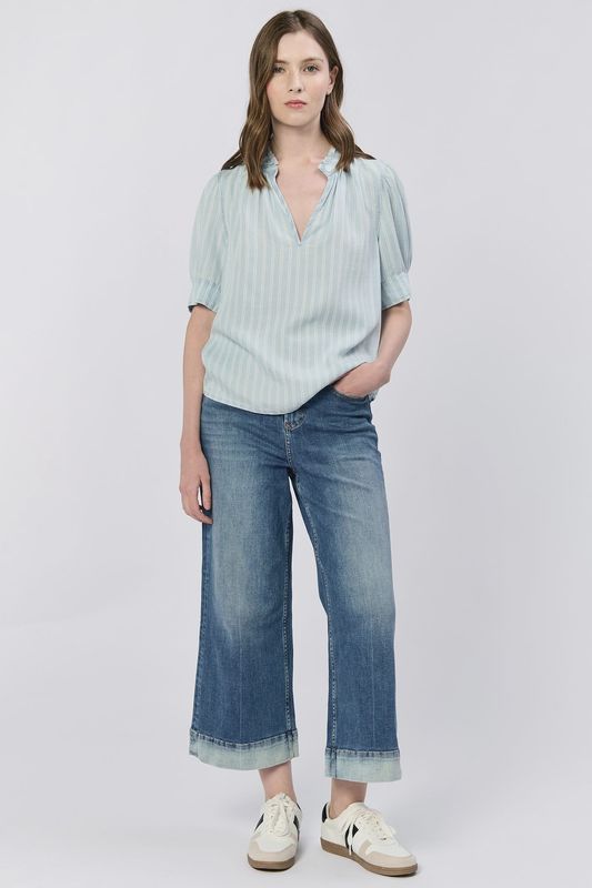 Sammi Top - Straight Blue