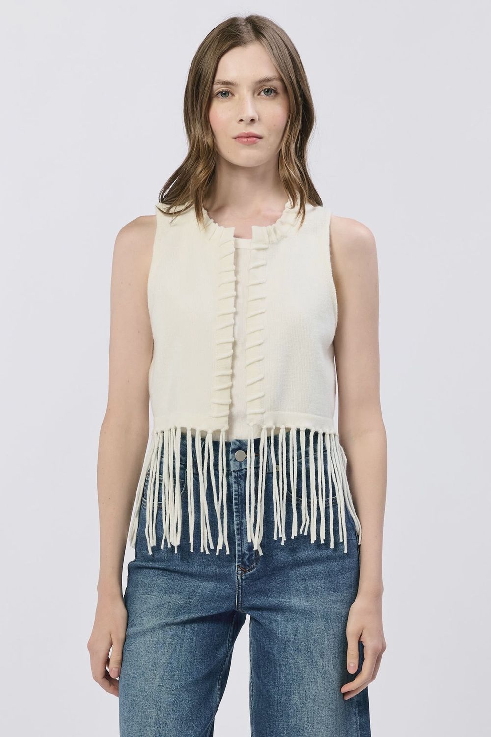 Cheyenne Vest -White