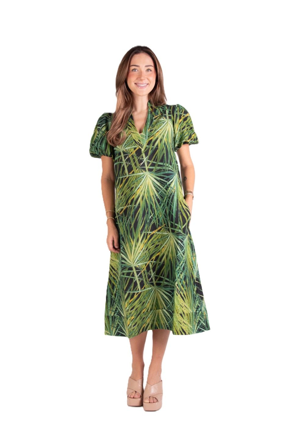 Hampton Dress Bellamy Palm